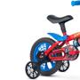 Imagem de Bicicleta Spider Man Aro 12 Nathor Com Capacete