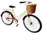 Imagem de Bicicleta tipo ceci barra forte aro 26 com cesta vime mary