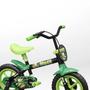 Imagem de Bicicleta TK3 Track Arco Iris Infantil Aro 12 Preto/Verde