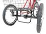 Imagem de Bicicleta Triciclo 3 Rodas Twice Aro 26 Vermelho Freio Disco