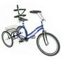 Imagem de Bicicleta Triciclo Adaptado Azul- Deficiente Físico - Aro 24 - Original DREAM BIKE