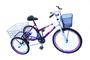 Imagem de Bicicleta triciclo adulto com aro aero e marcha