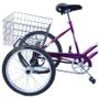 Imagem de Bicicleta Triciclo Aro 26 cor Violeta