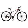 Imagem de Bicicleta Tronos Montain Bike Lg Aluminio 19 Pol, 21 Velocidades, Freio a Disco, Aro29, Preta