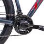 Imagem de Bicicleta Tsw Ride Plus Cinza e vermelho Aro 29 Quadro 15,5
