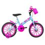 Imagem de Bicicleta Ultra Kids T Aro 16 Azul Bebê E Rosa Ultrabike