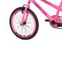 Imagem de Bicicleta Vellares Spash Girl Aro 20 Feminina Rosa Neon