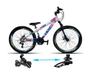 Imagem de Bicicleta Viking Aro 26 TuffX25/30 Vmaxx Freio a Disco 21V  Prata Azul