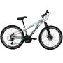 Imagem de Bicicleta Viking X TUFF25  Freeride Aro 26 Freio a Disco 21 Velocidades Cambios Shimano Branco Verde Vikingx