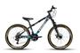 Imagem de Bicicleta VikingX Tuff 25/30 Aro 26 Vmaxx Freio a Disco Cambios Shimanos 21V Preto Azul