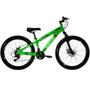 Imagem de Bicicleta Vikingx Tuff25/30 Aro 26 Freio Disco 21V Cambios Importados Verde Neon Viking