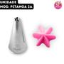 Imagem de Bico de Confeitar Pitanga Inox Grande Mago - Mod. 2A - Unidade