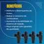 Imagem de Bico Injetor 0280156403 Gol G5 1.6 2010 2011 Original Bosch Kit com 4 unidades