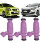 Imagem de Bico injetor hyundai hb20 kia picanto 1.0 12v 3cc flex 2012 á 2018 - 3531004090 kit c/3 unidades