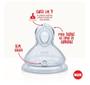 Imagem de Bico Nuk Silicone First Choice Advanced Flow Control 6+m