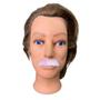 Imagem de Bigode Fino Falso postiço rosa + cola