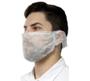 Imagem de Bigodeira Protetor de Barba e Bigode Descartável TNT c/100