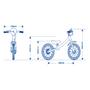 Imagem de Bike Aro 12 de Equilíbrio Balance Cecizinha Sem Pedal Suporta Até 21kg Nathor