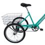 Imagem de Bike Bicicleta Triciclo Adulto Aro 20 Food Bike Azul Turquesa