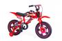 Imagem de Bike Moto Cross Aro 16 Vermelho Unitoys