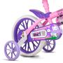 Imagem de Bike Nathor com Garrafinha Aro 12 com Rodinhas Infantil Até 21Kg