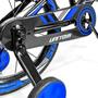 Imagem de Bike Pro Aventura Azul Freio V-brake Bicicleta Aro 16 Suspensão Com Rodinhas - Unitoys