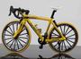 Imagem de Bike Speed Miniatura Bicicleta Em Metal Escala 1:10- Replica  Cor Amarelo