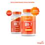 Imagem de Biogens kit 3x vitamina k2 mk-7, 60 cápsulas, 100mcg, mk7