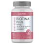 Imagem de Biotina Plus Vitamina Crescimento Queda Cabelo Pele Unha Vegano 60 Cápsulas Lauton