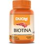 Imagem de Biotina Vitamina B7  60 CAP  - Saúde do Cabelo, Pele e Unhas - Duom