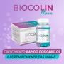 Imagem de Biotina + Vitaminas A, C, D, E + Zinco + Silício Orgânico e Magnésio  Biocolin Hair - 60 Cápsulas  Central Nutrition