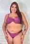 Imagem de Biquíni Canelado Plus Size Aro Sem Bojo Calcinha Fio Duplo