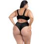 Imagem de Biquini Cós Alto Sustentação Plus Size Alças Largas Decote