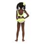 Imagem de Biquini cropped siri kids infantil larissa amarelo neon 39160