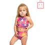 Imagem de Biquíni Estampado Frente Única Infantil Moda Praia Peixote Kids 650087