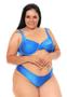 Imagem de Biquíni Plus Size Regatinha Aro Sem Bojo Calcinha Fio Duplo