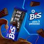 Imagem de Bis Black Chocolate Lacta Kit 10 Caixas Com 16 Unidades