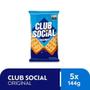 Imagem de Biscoito Club Social Kit 5 Packs De 144G - 6X24G