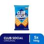 Imagem de Biscoito Club Social Original Kit 5 Packs de 144g - 6x24g