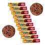 Imagem de Biscoito Cookies De Chocolate Bauducco Kit 10