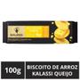 Imagem de Biscoito De Arroz Importado, Kalassi, Pacote 100G, Queijo