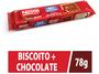 Imagem de Biscoito de Maisena Coberto com Chocolate ao Leite Choco Biscuit Nestlé 78g