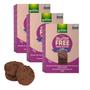 Imagem de Biscoito Gullon Com Gotas Chocolate Sem Glúten 3 Pacotes 200g Espanhol Importado Cookies Chocolate