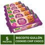 Imagem de Biscoito Gullón, Cookie Chip Choco, 5 Pacotes 130G, Sem