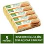 Imagem de Biscoito Gullón, Crocant, 5 Pacotes De 280G, Sem Açúcar