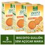 Imagem de Biscoito Gullón Sem Açúcar, Maria, 3 Pacotes de 400g