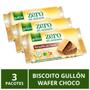 Imagem de Biscoito Gullón Sem Açúcar, Wafer Chocolate, 3 Pacotes