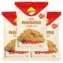 Imagem de Biscoito Mini Maisena Integral Diet, Zero Lactose Lowçucar contendo 3 pacotes de 100g cada