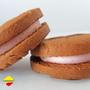 Imagem de Biscoito Recheado Lowçucar Zero Açucares Sabor Morango 120g
