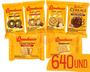 Imagem de Biscoitos Bauducco Chocolate 728g - Pacote com 104 Sachês